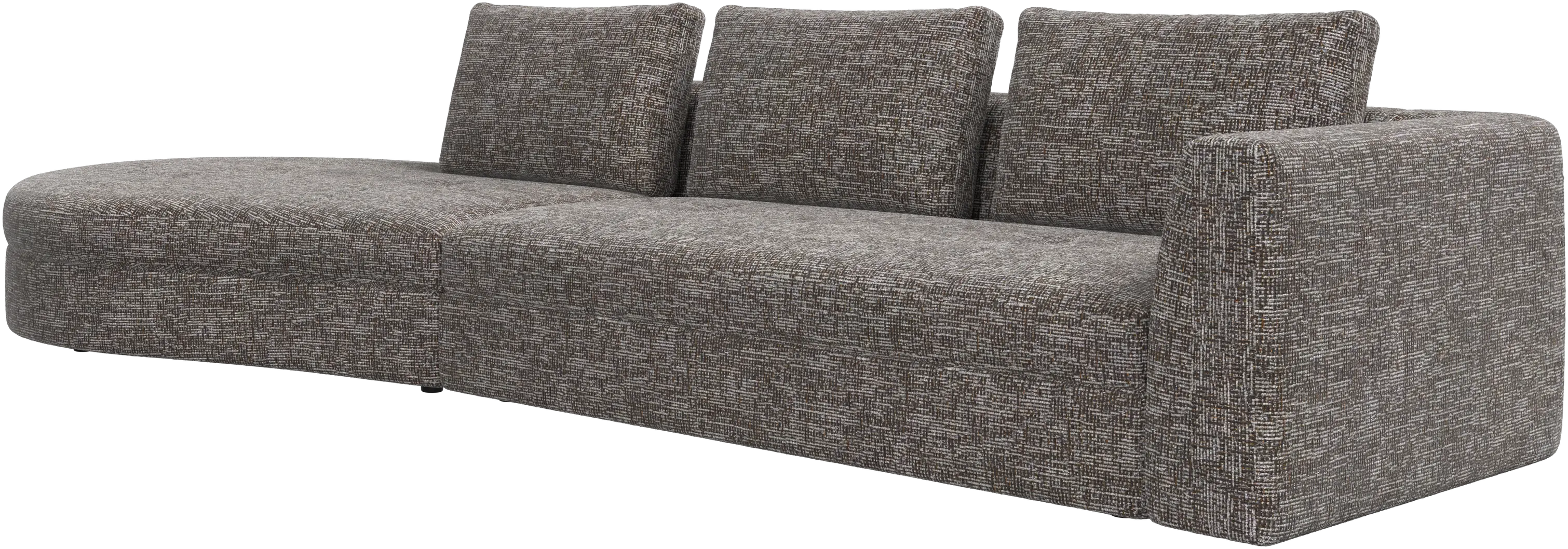 BoConcept (ボーコンセプト) カウチソファー グレー レザー